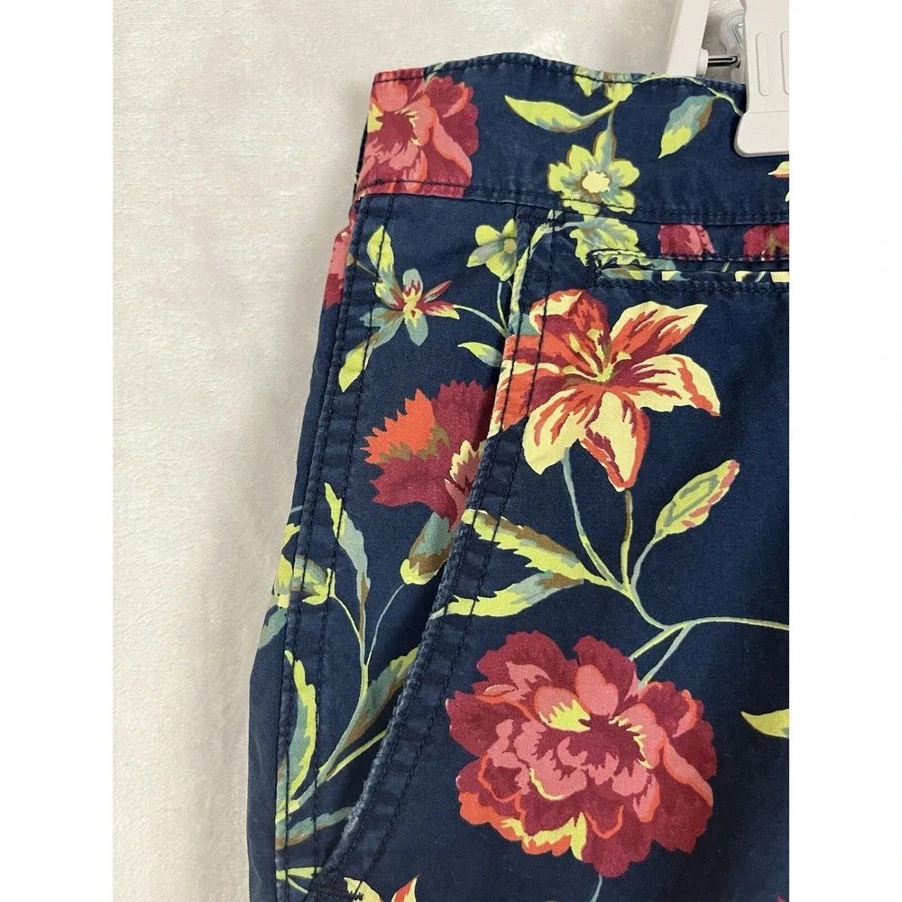Ralph Lauren Denim Supply Short Men 40 Navy Floral Pocket 10'' Inseam Preppy